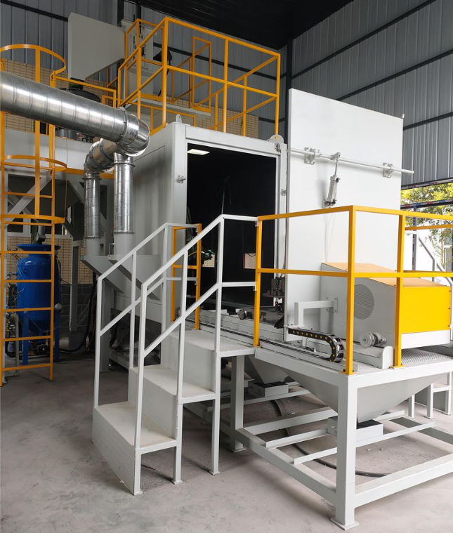 临夏全自动喷砂机 实现无人化高效生产