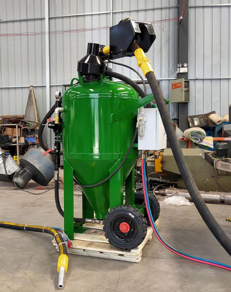 临夏移动式喷砂机 户外施工效率翻倍