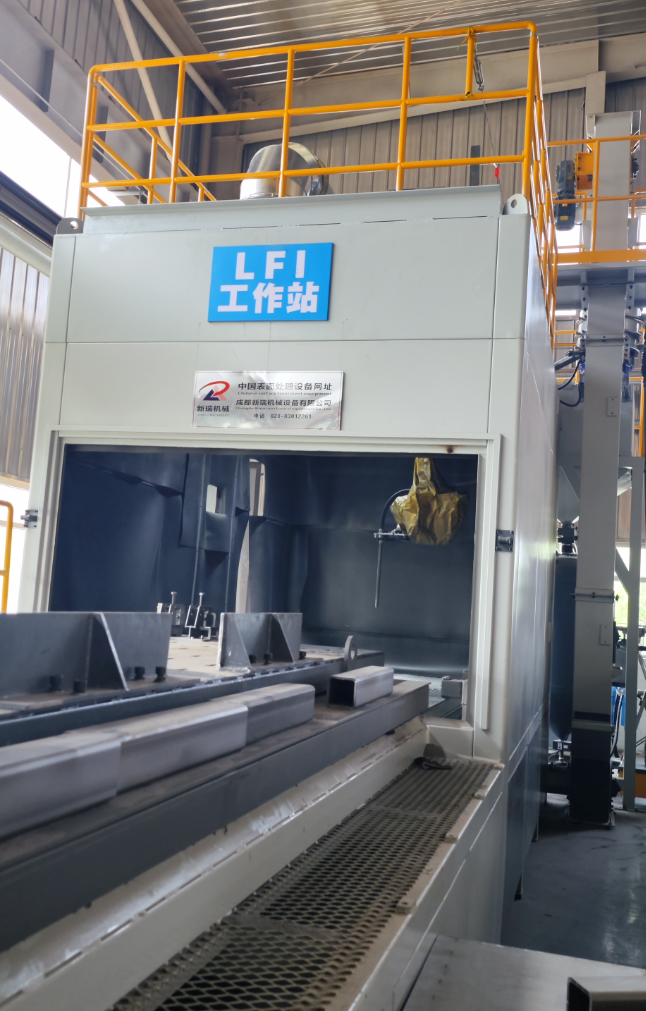 临夏大口径喷砂机 适合大型工件处理