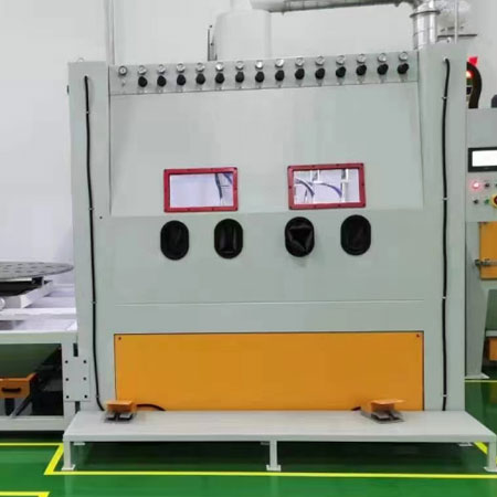 临夏高效生产,从箱体手动喷砂机开始,提升零部件质量